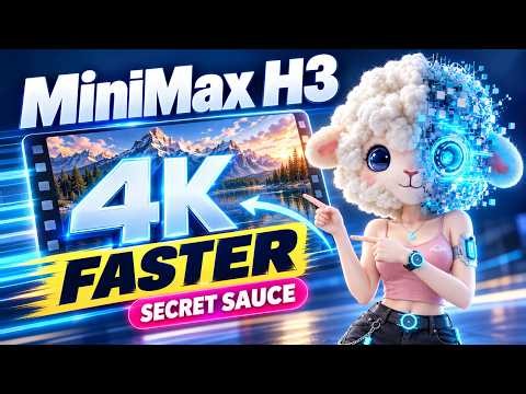 MiniMax H3’s Secret Sauce: Faster 4K Video, Less VRAM |ComfyUI Workflow Tutorial