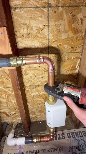 installing an automatic shut off valve🤙🏻 | valves