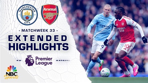 Manchester City v. Arsenal | PREMIER LEAGUE HIGHLIGHTS | 4/19/2026 | NBC Sports