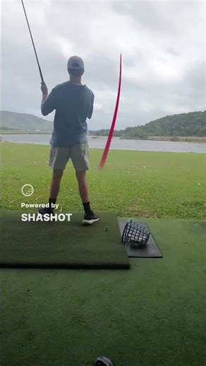 Aiming for the Water at Hamilton Island ⛳️🌊 #golf #trickshot #hamiltonisland