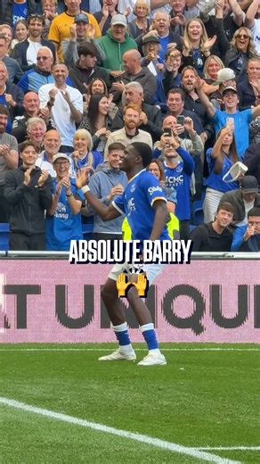 Absolute Barry. 🙌 Thierno with our second #goal against Palace! #everton #whipnaenae #thiernobarry