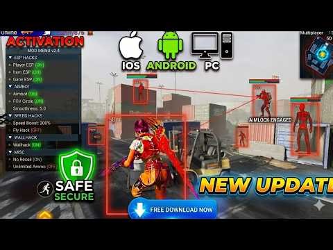 CODM MOD MENU IOS & ANDROID APK | COD MOBILE AIMBOT ESP WALLHACK NO RECOIL CHEATS DOWNLOAD
