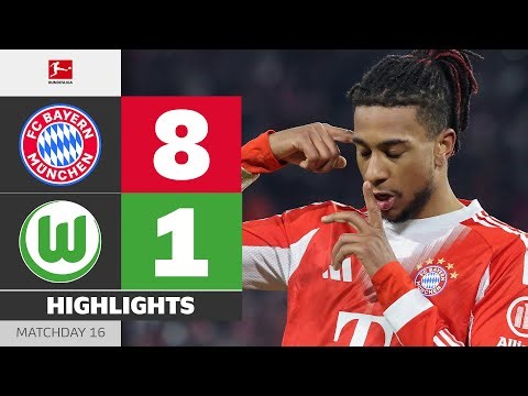 Like They Never Left! | FC BAYERN - VFL WOLFSBURG | Highlights | Matchday 16 – Bundesliga 2025/26