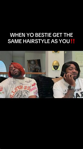 When Your Bestie Gets the Same Hairstyle as You 😂