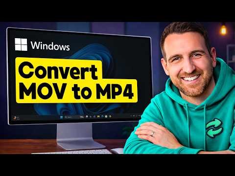 How to Convert MOV to MP4 on Windows