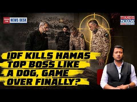 IDF Kills Hamas Military Chief: Last Nail On Gaza Terror Group's Coffin| Oct 7 Architects Wiped Out