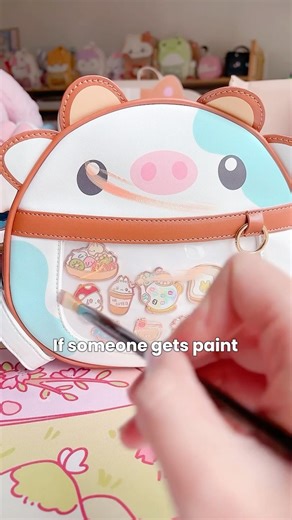 What if paint accidentally hits the bag?