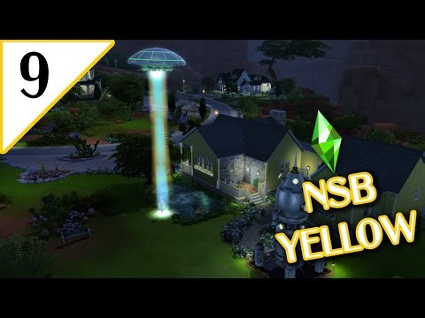 Alien Abduction! | Not So Berry Challenge | Sims 4 | Yellow Generation Episode 9