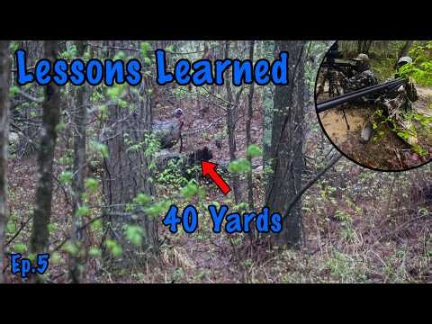 2 HUNTS 2 LONGBEARDS in RANGE - LESSONS LEARNED while TURKEY HUNTING MISSISSIPPI