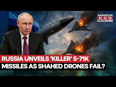 Russia Unveils 'KILLER' S-71K MISSILE After Shahed Drones Fall Prey To Ukraine, What Makes It Deadly