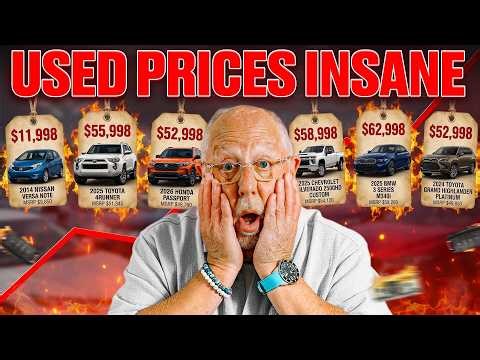 The USED CAR MARKET is CERTIFIABLY INSANE