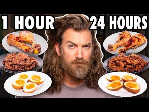 1 Hour vs 24 Hour Marinade (Taste Test)