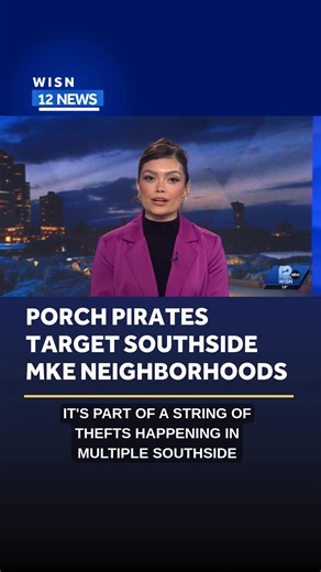 Porch pirates have been targeting southside Milwaukee neighborhoods, stealing holiday packages within minutes of delivery, just days before Christmas. Read more: tinyurl.com/yc55zt85 | WISN 12 NEWS