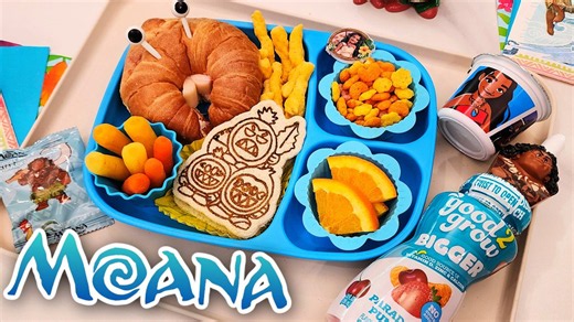 Moana lunchbox ASMR: bento to wow 🐚