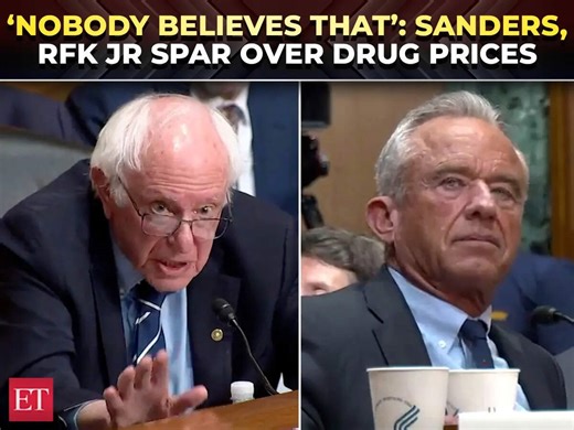 ‘That’s an absurd statement’: Sanders loses cool at RFK Jr. over his remark on prescription drugs