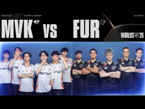 MVK vs. FUR | WORLDS 2026 | Play-In Stage | Day 03