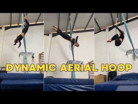 14 Aerial Hoop Dynamic Acrobatic Tricks | Intermediate to Advanced | AnitaGale