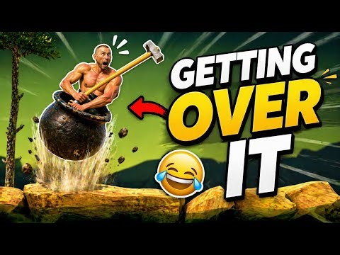 Getting over it Gameplay | I play getting over it 
