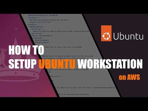 Ubuntu Cloud Workstation - Part 1: Fast Setup with Nvidia Drivers on AWS