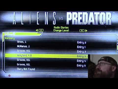 Let's Play: Aliens Vs. Predator (PS3) Part 2 - Battling The Alien Queen