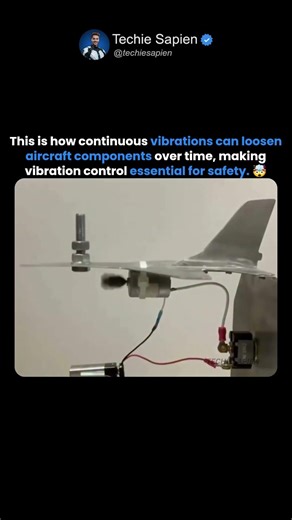 This Is Why Minimizing Aircraft Vibrations Is Critical for Safety ✈️⚠️