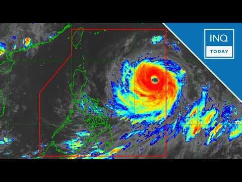 Signal No. 1 over 12 Luzon areas as Super Typhoon Inday slightly intensifies | INQToday