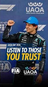Kimi Antonelli: "Listen to People that you Trust" | #UAOADay #UnitedAgainstOnlineAbuse #fia