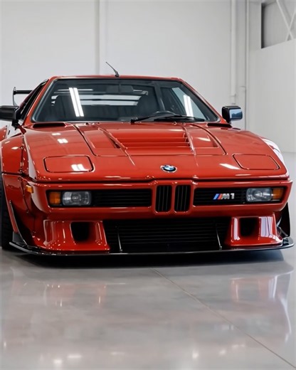 CANDY APPLE RED WIDEBODY BMW M1 — They Shouldn't Have Built This 🔥
