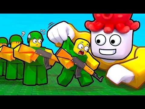 ミニ戦争で最強の軍隊を作ったロブロックス【 Roblox 】