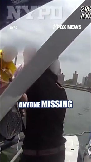 WATCH: NYPD bodycam captures DRAMATIC East River seaplane rescue #shorts #us #news #NYPD