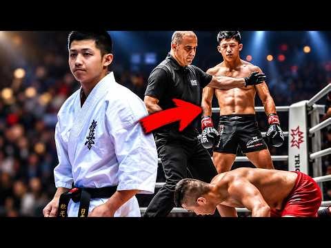 When A Karate LEGEND Enters Kickboxing 🥋 Hiroki Akimoto's INSANE Highlights