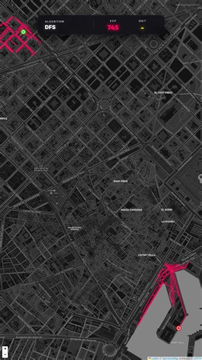 Ever wondered how algorithms navigate the winding streets? Here's a peek into Depth-First Search (DFS) in action, visualized on the iconic Eixample grid of Barcelona! 🗺️ At its core, DFS is a graph traversal algorithm that explores as far as possible along each branch before backtracking. Think of it like exploring a maze – you pick a path and keep going until you hit a dead end, then you retrace your steps to the last junction and try another. This "plunge deep" strategy prioritizes exploring 