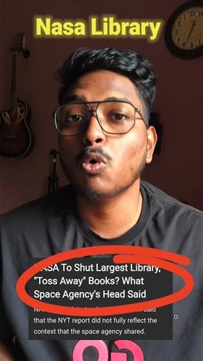NASA Closing Its Biggest Library? Here’s the Real Truth 🚀📚 #SpaceNews #WorldNews #shorts
