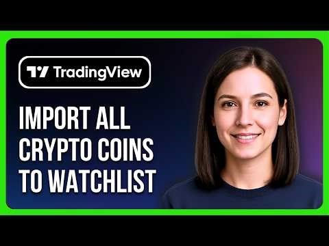 How To Import All Crypto Coins To Tradingview Watchlist