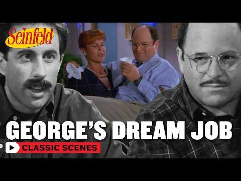 George Cheats His Way To His Dream Job! | The Butter Shave | Seinfeld