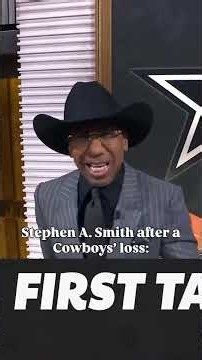 Nothing like a Cowboys loss for Stephen A. 😅🤠