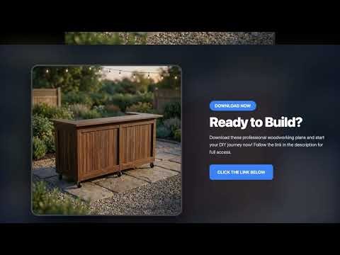 How to Build a DIY Outdoor Bar Plans | Step-by-Step Plans