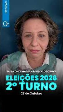 Saiba onde e quando há maior risco de chuva neste Domingo, 25