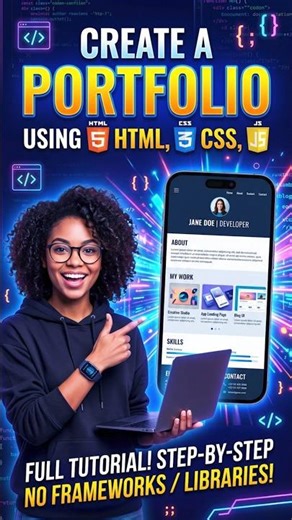 Build a professional portfolio website in just 5 minutes using AI 🚀