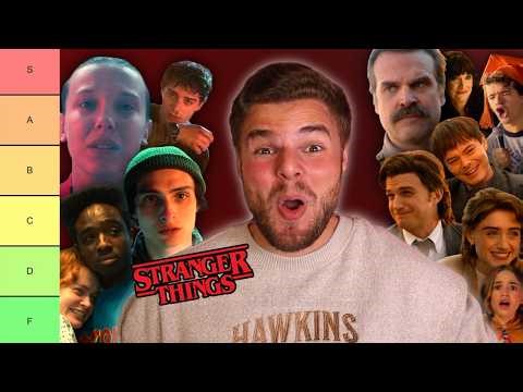 Stranger Things Characters Ranked! (Tier List)