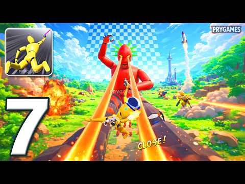 Grapple Hook Hero : Zip Action - Gameplay Walkthrough Part 7 - Ragdoll Grapple Hook (Android, iOS)