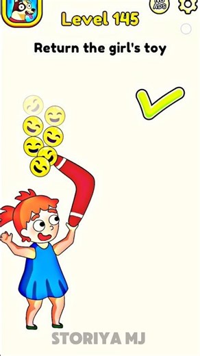 Can You Solve Level 145? 🤔 | DOP 2: Delete One Part #Shorts #shortsfeed #dop2 #viralvideo