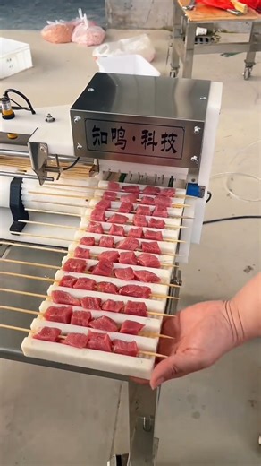 This Automatic BBQ Skewer Machine is INSANE 😳🔥