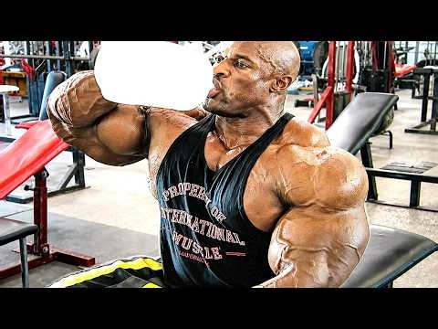 INSANE ARM DAY WITH RONNIE COLEMAN – BUILDING 24 INCH FREAKY BICEPS & TRICEPS - ARM DAY MOTIVATION