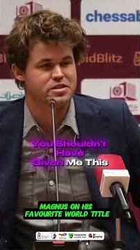 Don't count Magnus out 🔥💀 #chess #chessbaseindia #magnuscarlsen #shorts