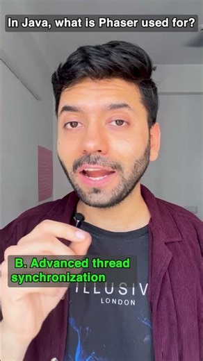 Phaser in Java 🔄 Advanced Thread Sync Explained | Interview #shorts #interview #java #faang #quiz