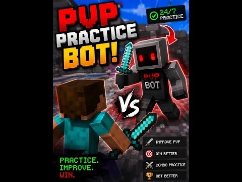 Best Minecraft PvP Practice Bot? 👀