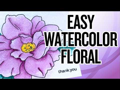 EXCLUSIVE OFFER | Easy Watercolor Floral | Altenew Twin Blooms Card Tutorial