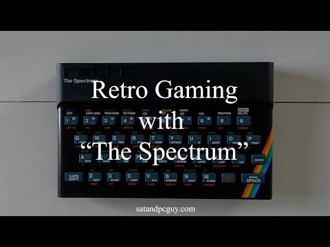 ZX Spectrum Is Back! The Spectrum Unboxing, Setup & First Gameplay