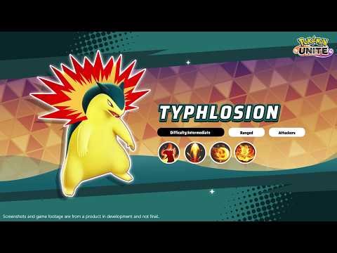Typhlosion Moves Overview | Pokémon UNITE